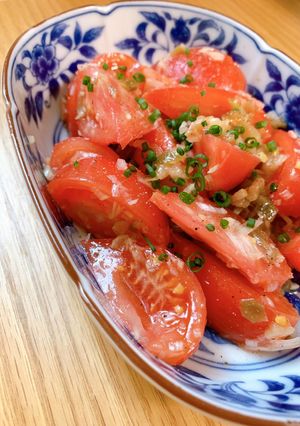 夏のおつまみに！トマトのナムル-レシピのメイン写真