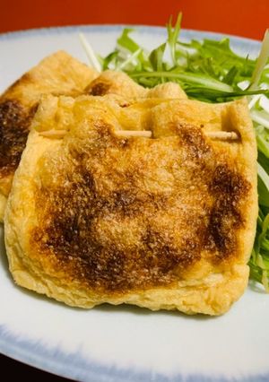 大人限定☆香る☆お揚げのコーンがり焼き-レシピのメイン写真