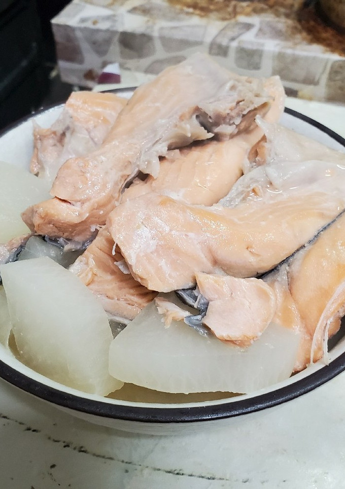 １５分で鮭大根-レシピのメイン写真