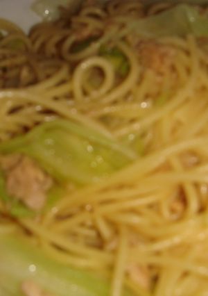 キャベツとツナの簡単パスタ-レシピのメイン写真
