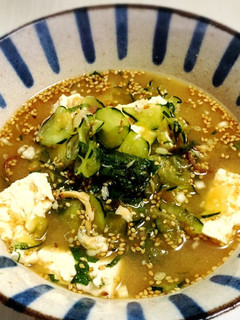 簡単☆すり鉢不要!塩鯖フレークで冷や汁-レシピのメイン写真