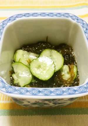 さっぱりもずく酢-レシピのメイン写真