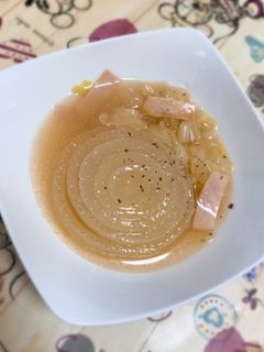 丸ごと玉ねぎスープ-レシピのメイン写真