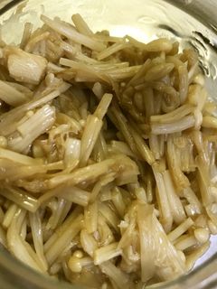 簡単!えのきと麺つゆだけ 優しいなめたけ-レシピのメイン写真