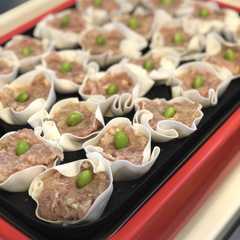 รูปของ 米粉の皮で焼き焼売