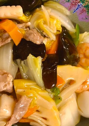中華丼 (大家族向け)-レシピのメイン写真