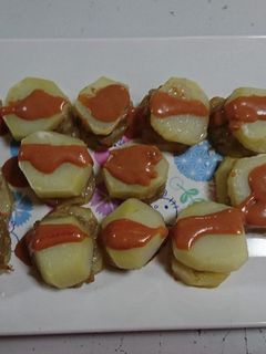 じゃがいものハンバーグはさみ焼き-レシピのメイン写真