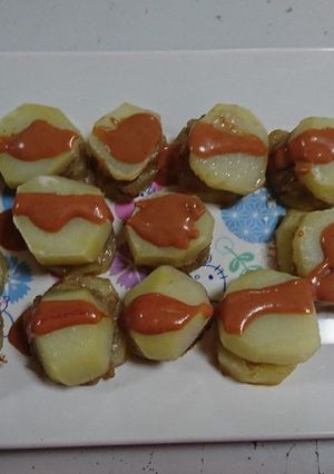 じゃがいものハンバーグはさみ焼き-レシピのメイン写真