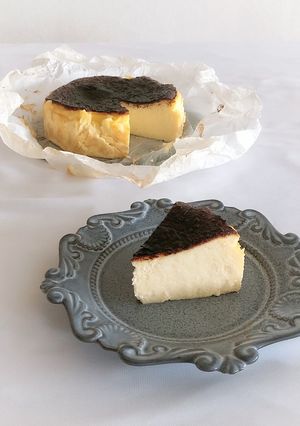 バスクチーズケーキ-レシピのメイン写真