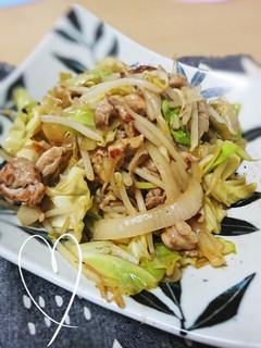☆肉野菜炒め~バター醤油味☆-レシピのメイン写真
