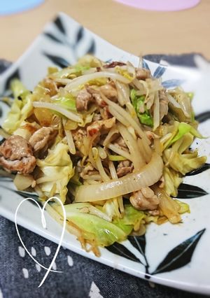 ☆肉野菜炒め～バター醤油味☆-レシピのメイン写真