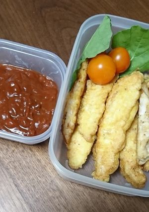 鶏ササミ肉のピカタ-レシピのメイン写真