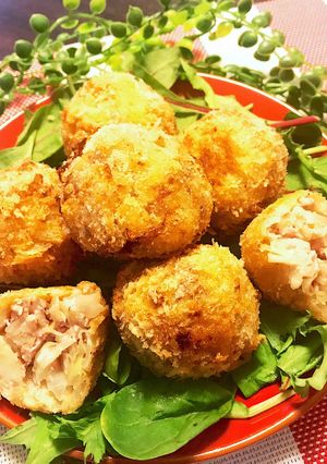 キャベツの大量消費！キャベツのコロッケ！-レシピのメイン写真