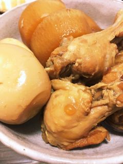 圧力鍋で手羽元と大根の酸っぱ煮-レシピのメイン写真