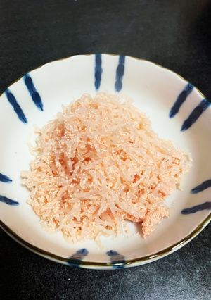 簡単！たらことしらたき炒め-レシピのメイン写真