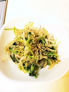 ちょー簡単!豆苗もやしナムル-レシピのメイン写真