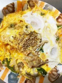 全てレンジキムチ炒飯味豚平焼き風-レシピのメイン写真