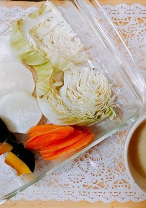 レンチンで☆手抜き絶品バーニャカウダ-レシピのメイン写真