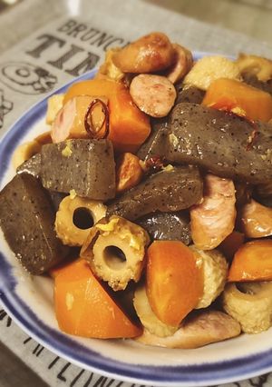 こんにゃくとその他のテキトー炒め-レシピのメイン写真