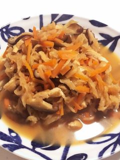 簡単!切り干し大根の煮付け-レシピのメイン写真