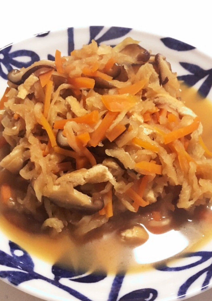 簡単！切り干し大根の煮付け-レシピのメイン写真