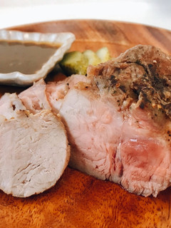 湯煎でローストポーク-レシピのメイン写真