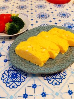 冷めてもふんわり☆こく旨卵焼き-レシピのメイン写真