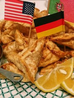 餃子の皮でサモサ風⭐パティー料理-レシピのメイン写真
