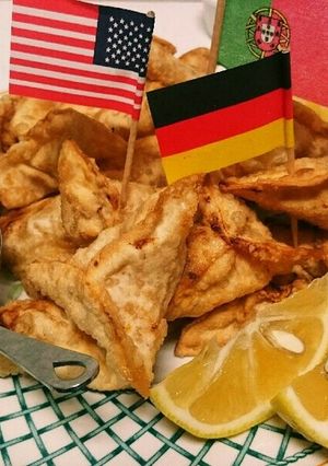 餃子の皮でサモサ風⭐パティー料理-レシピのメイン写真