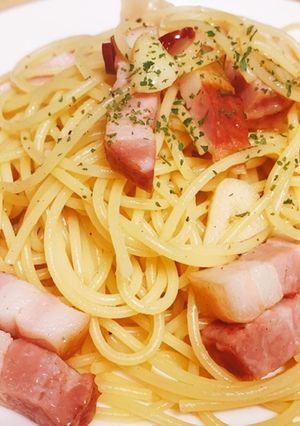 俺流ベーコンペペロンチーノ-レシピのメイン写真