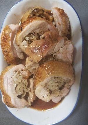 ゴボウのチキンロール-レシピのメイン写真