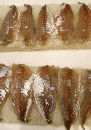 絶品 鯵の酢じめ or 鯵の押し寿司-レシピのメイン写真