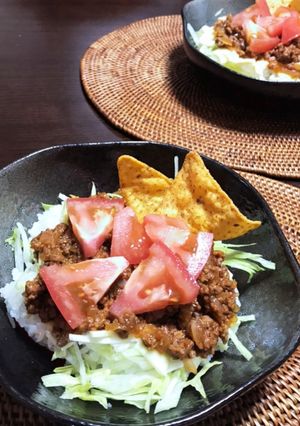 お家で簡単♪カフェ風タコライス！-レシピのメイン写真