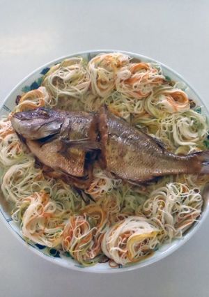 郷土料理　鯛そうめん-レシピのメイン写真