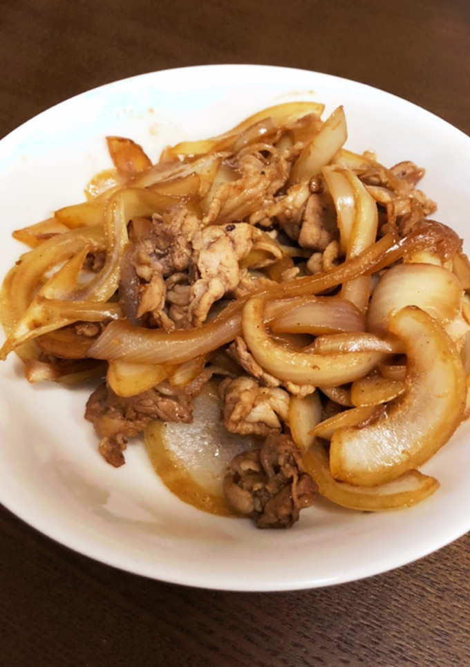豚こまの生姜焼き風炒め-レシピのメイン写真