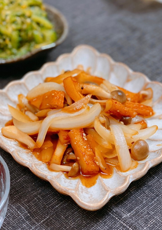 さつま揚げと野菜の炒め煮-レシピのメイン写真