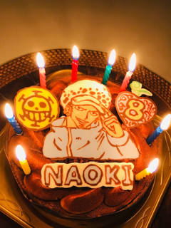 トラファルガーロー ☆バースデーケーキ-レシピのメイン写真