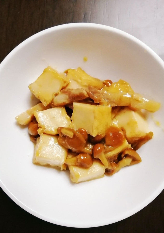 厚揚げとなめこのさっぱり煮-レシピのメイン写真