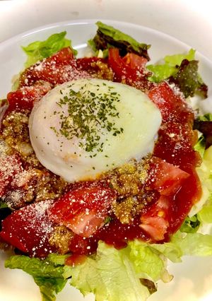 レンジだけで出来る！タコライス！-レシピのメイン写真