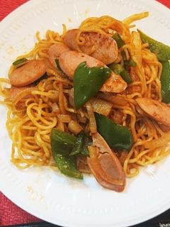 ナポリターン焼きそば!-レシピのメイン写真
