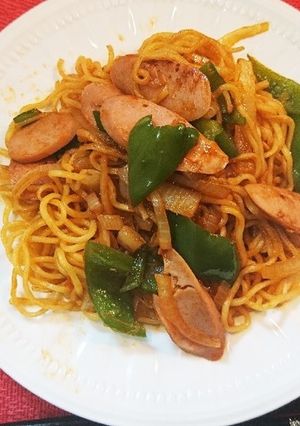 ナポリターン焼きそば！-レシピのメイン写真