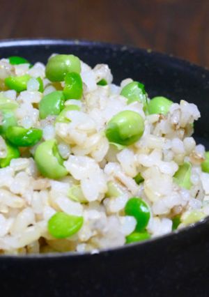 残りご飯で作れる!おかわり続出豆ごはん-レシピのメイン写真