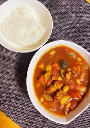 簡単！さっとできる★ヘルシーハヤシライス-レシピのメイン写真