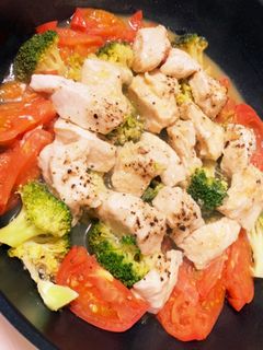 鶏胸肉と野菜の蒸し焼き-レシピのメイン写真