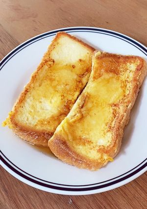 ♡浸して一晩待つだけ！フレンチトースト♡-レシピのメイン写真