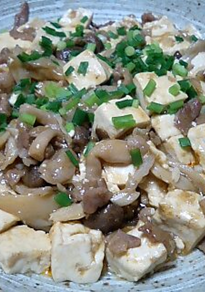 きのこたっぷり♪和風麻婆豆腐-レシピのメイン写真