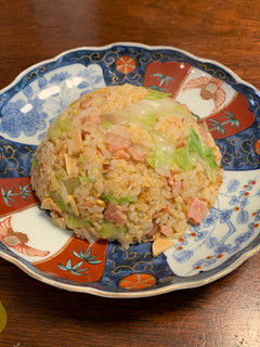 簡単!パラパラレタスチャーハン-レシピのメイン写真