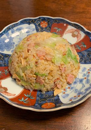 簡単！パラパラレタスチャーハン-レシピのメイン写真