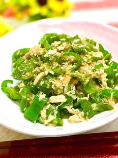 レンチン簡単☆無限ピーマン-レシピのメイン写真