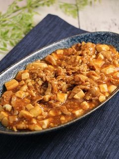 レンジで簡単!麻婆豆腐(豚こま)-レシピのメイン写真